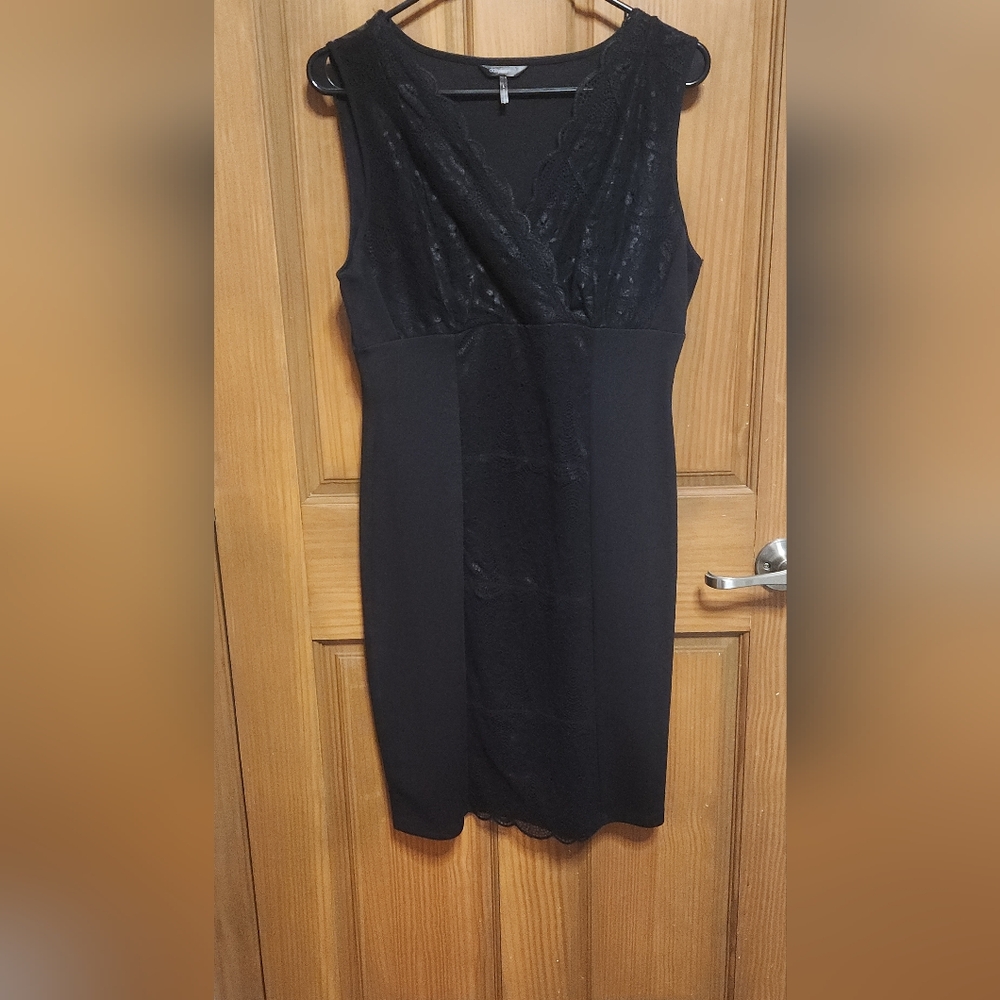 Elegant Black Lace Dress